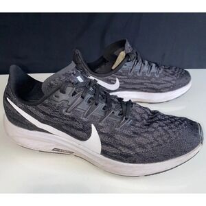 Nike Women's Air Zoom Pegasus 36 Black/White/Thunder Grey Size 8